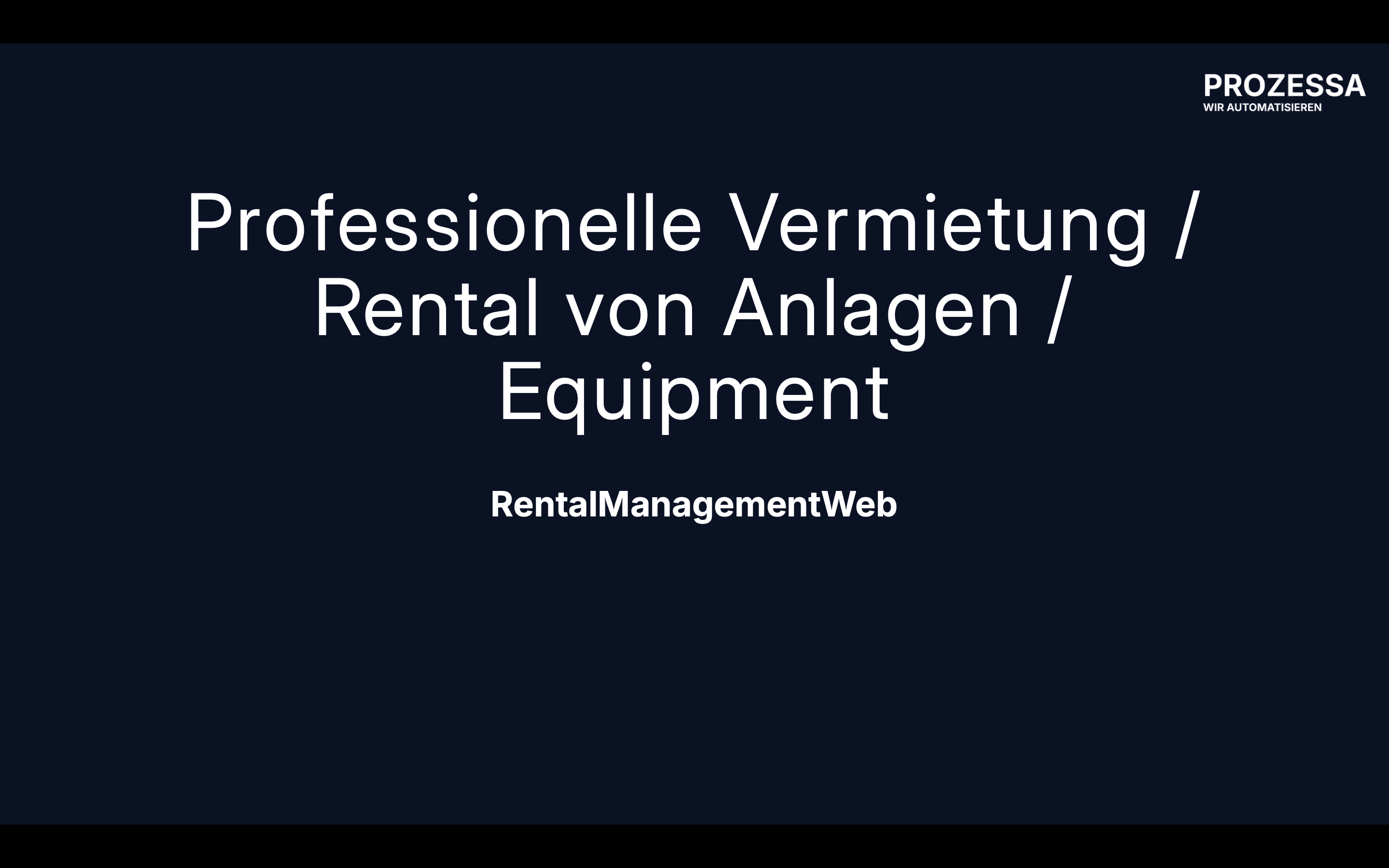 RentalManagementWeb App – Digitale Vermietungsprozesse