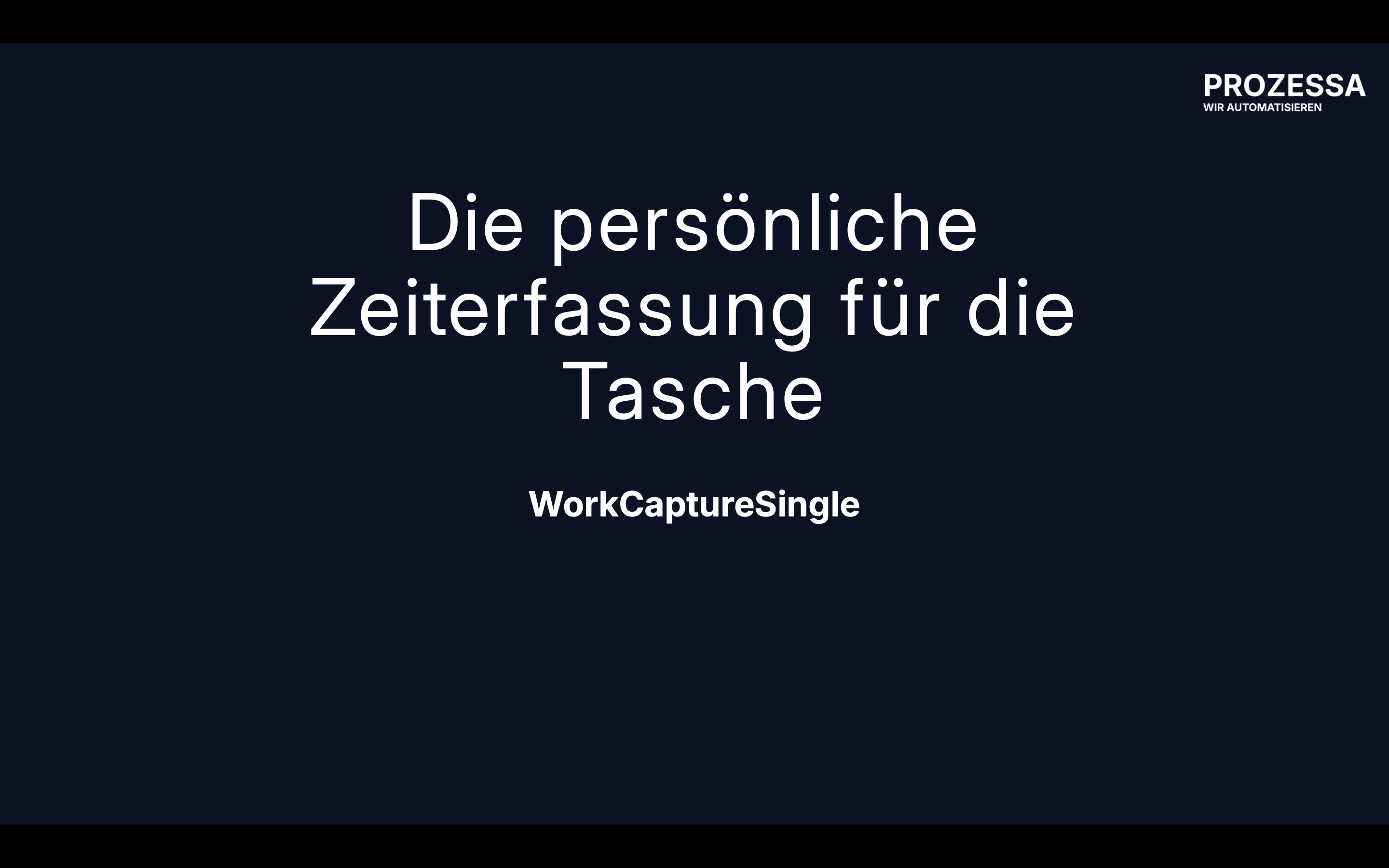 WorkCaptureiOS – Native Mobile App