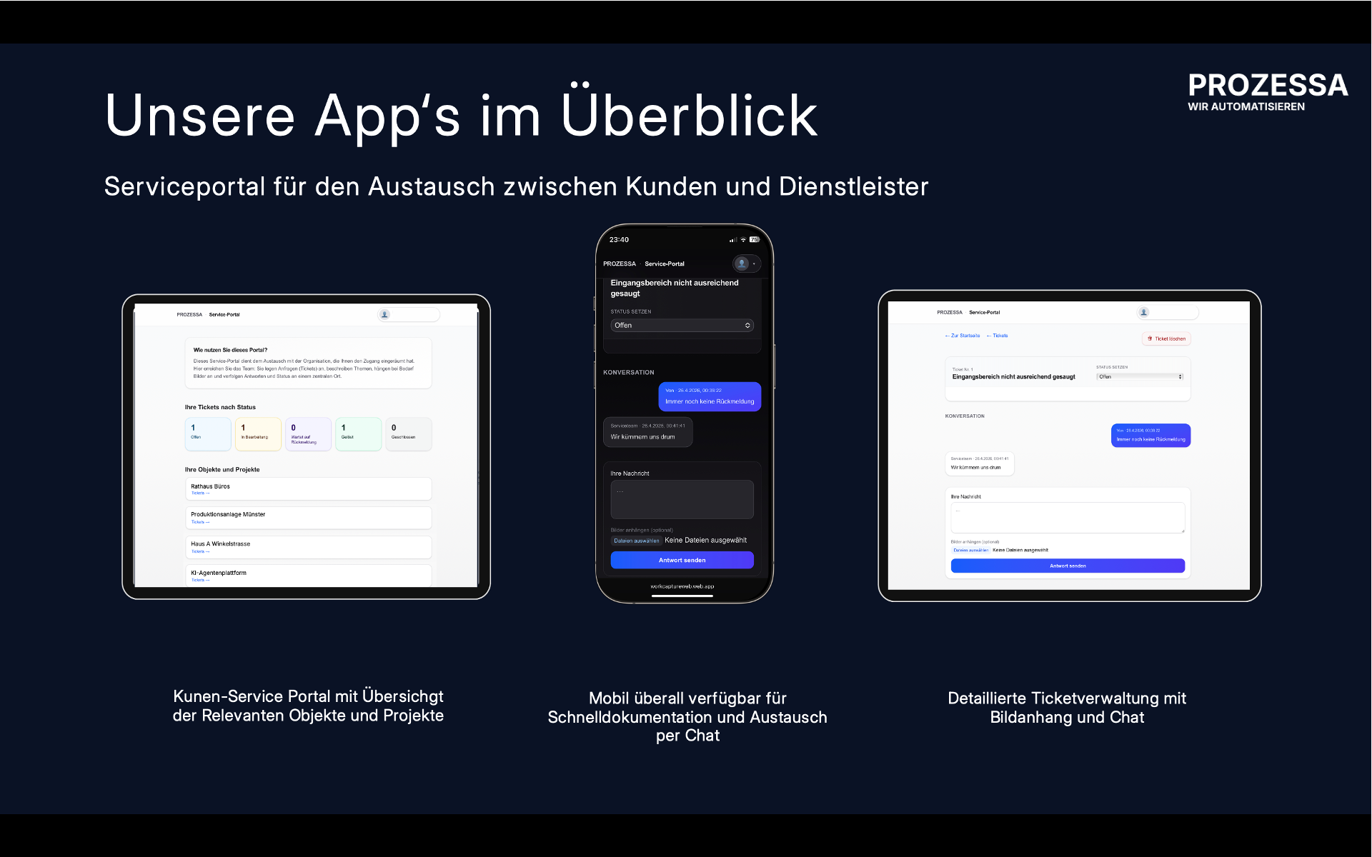 WorkCaptureWeb App – Planning, Management & Service